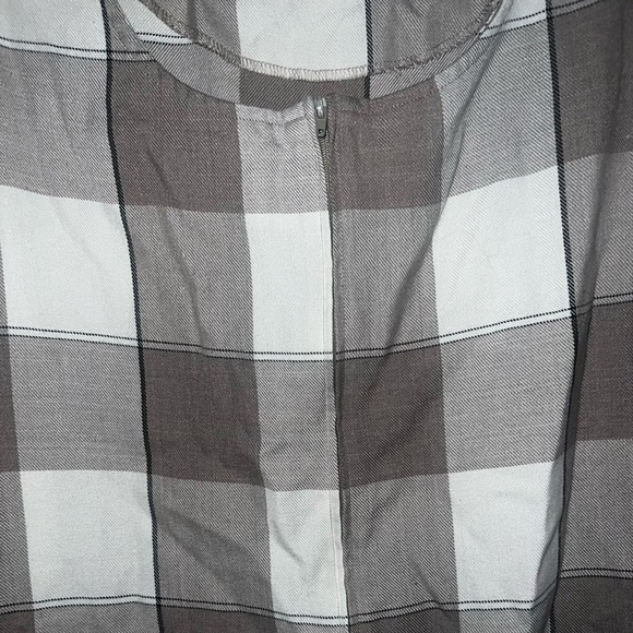 Vintage Kathy Lee buffalo plaid dress size 8 - Picture 4 of 6